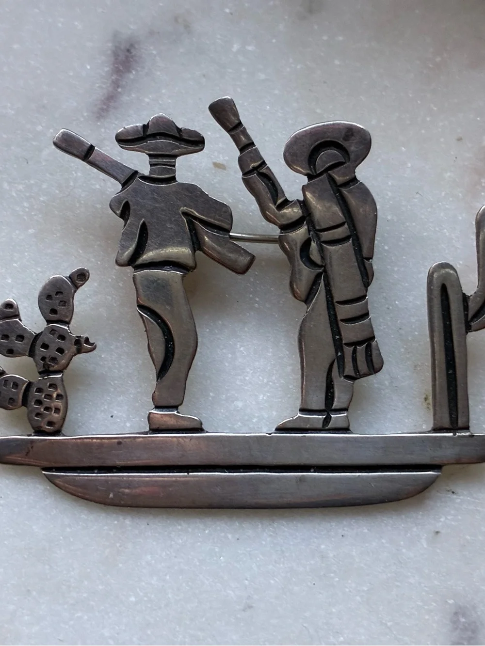 Taxco Maricela Sterling Silver Brooch